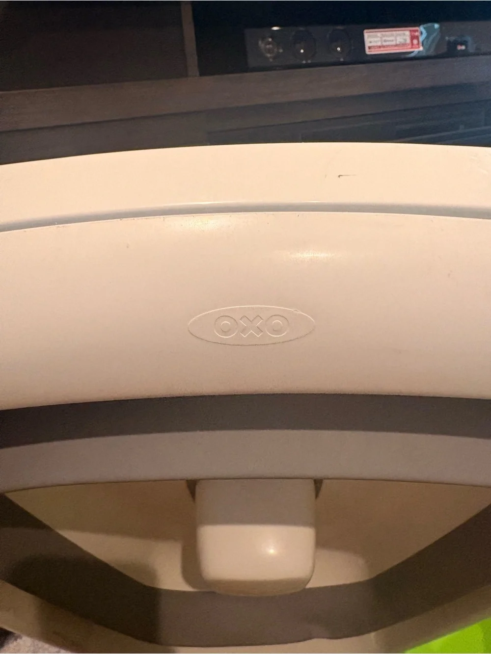 Oxo Collapsible Baby Bath — White and Gray